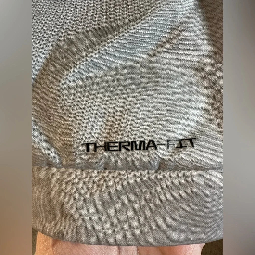 Kids Nike Gray Hoodie with Black Logo - Picture 5 of 12
